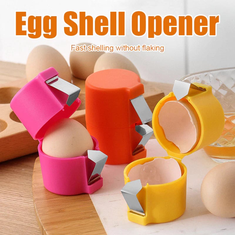 49% OFFš„Efficient Egg Cracking Tool, Handy Egg Separatorš³