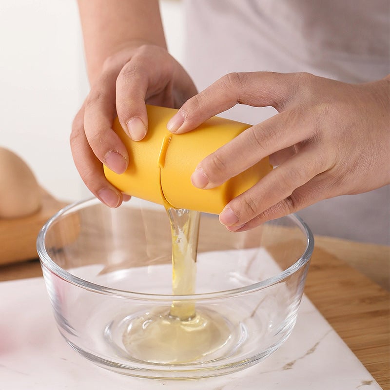 49% OFFš„Efficient Egg Cracking Tool, Handy Egg Separatorš³