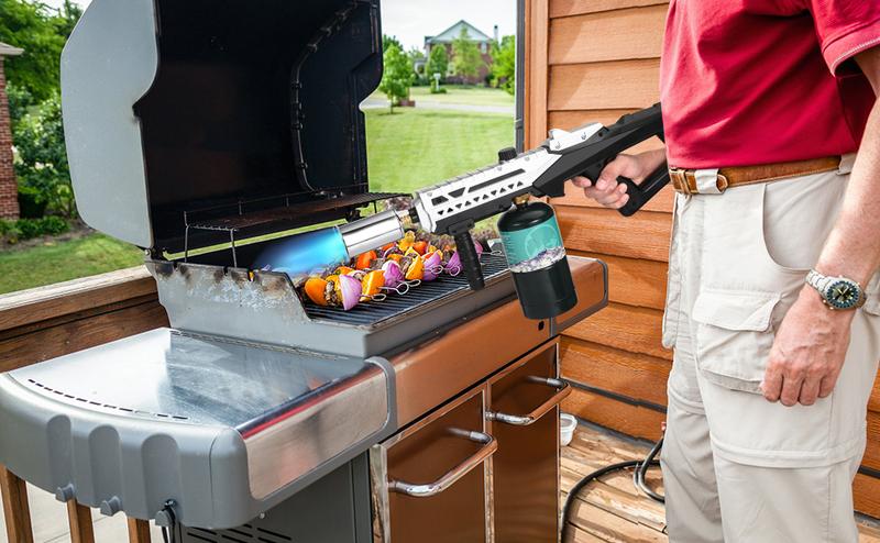 Kitchen Torch, Cooking Propane Blow Torch, 700,000BTU Propane Torch, Food Culinary Torch for Outdoor Cooking, Campfire Starter Grill Torch, BBQ Torch for Steak & Creme Brule christmas gift ideas e