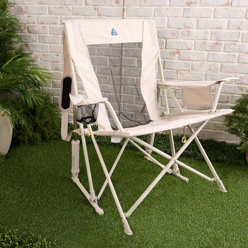 ZYNOX Outdoor XL Elite Portable Rocking Chair with Pocket