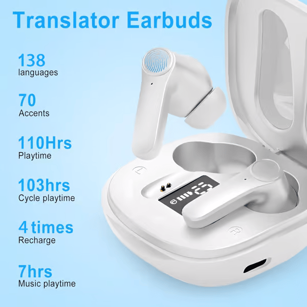 🔥Last Day -70%OFF -ElderdiscussTM Translation Earbuds