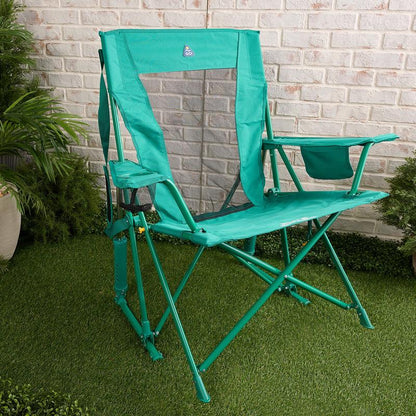 ZYNOX Outdoor XL Elite Portable Rocking Chair with Pocket