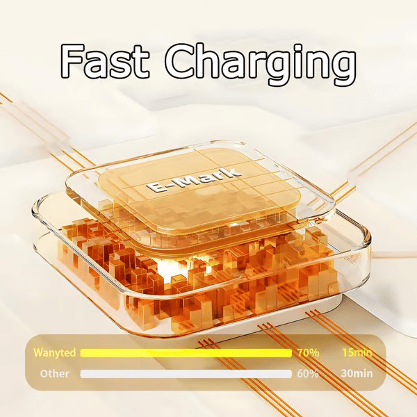 🔥Last Day 49% OFF🔥 4-in-1 USB Charging Cable mFish fast charging MAX 240W (With Box)