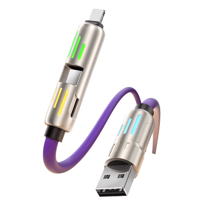 🔥Last Day 49% OFF🔥 4-in-1 USB Charging Cable mFish fast charging MAX 240W (With Box)