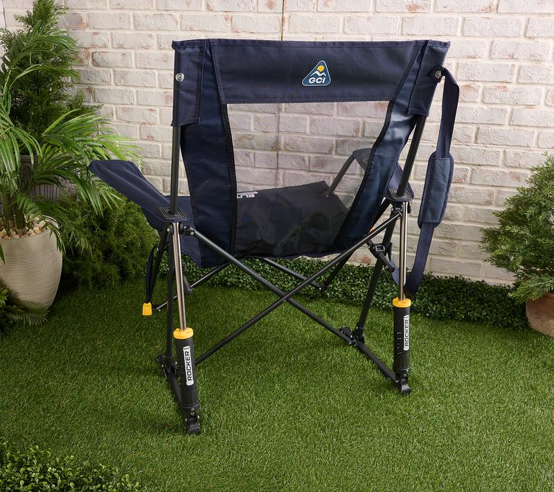 ZYNOX Outdoor XL Elite Portable Rocking Chair with Pocket