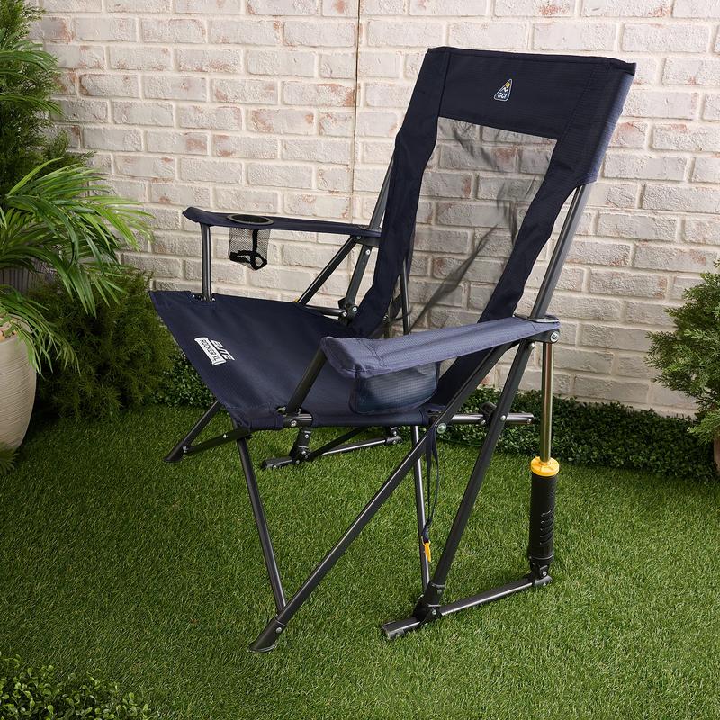 ZYNOX Outdoor XL Elite Portable Rocking Chair with Pocket