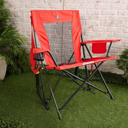 ZYNOX Outdoor XL Elite Portable Rocking Chair with Pocket