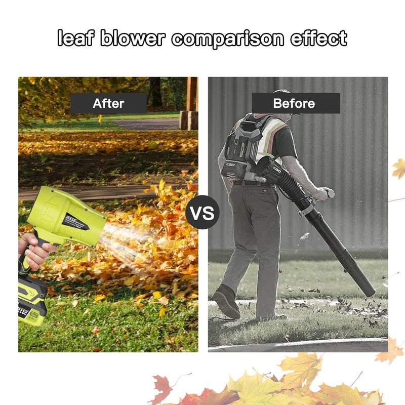 ZYNOX Cordless Leaf Blower Violent TurboFan,BrushlessPure Copper Motor Jet Fan With Battery,CordlessTurbo Super Power Air Duster, Handheld PowerfulDryer for Car,Car Drying after Wash, SnowRemoval
