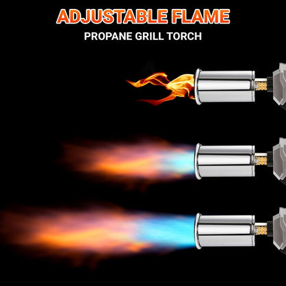 Kitchen Torch, Cooking Propane Blow Torch, 700,000BTU Propane Torch, Food Culinary Torch for Outdoor Cooking, Campfire Starter Grill Torch, BBQ Torch for Steak & Creme Brule christmas gift ideas e