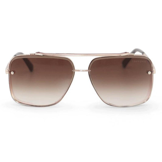 ZYNOX Coffee - Tangle Free Aviator Sunglasses